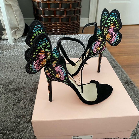 SOPHIA WEBSTER CHIARA SANDALS - Picture 3 of 13